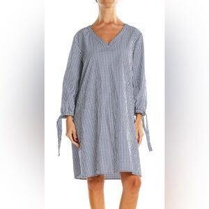 Wrapper stripped mini dress sz S